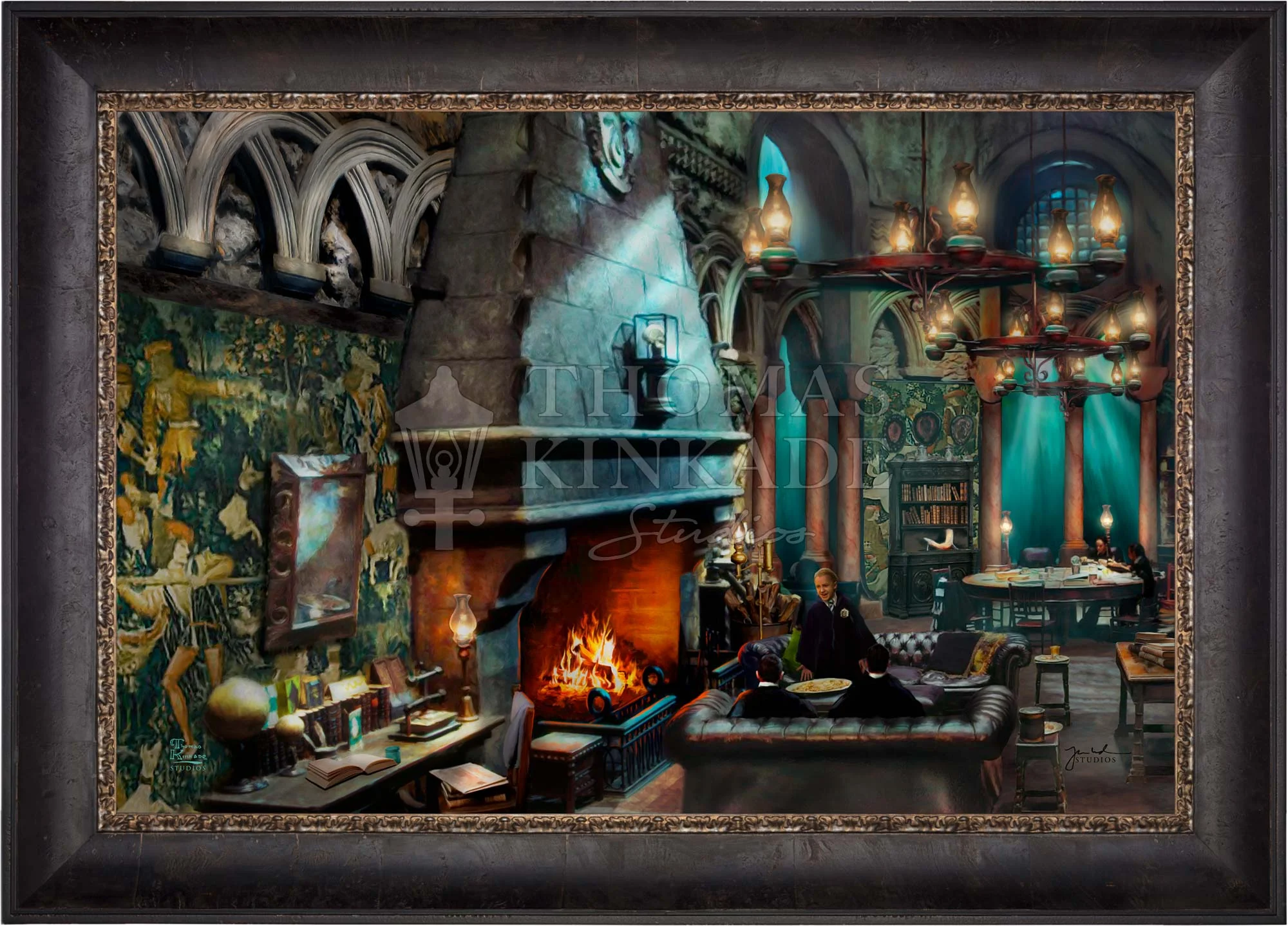 Harry Potter™ Slytherin Room - Limited Edition Canvas - Image 13