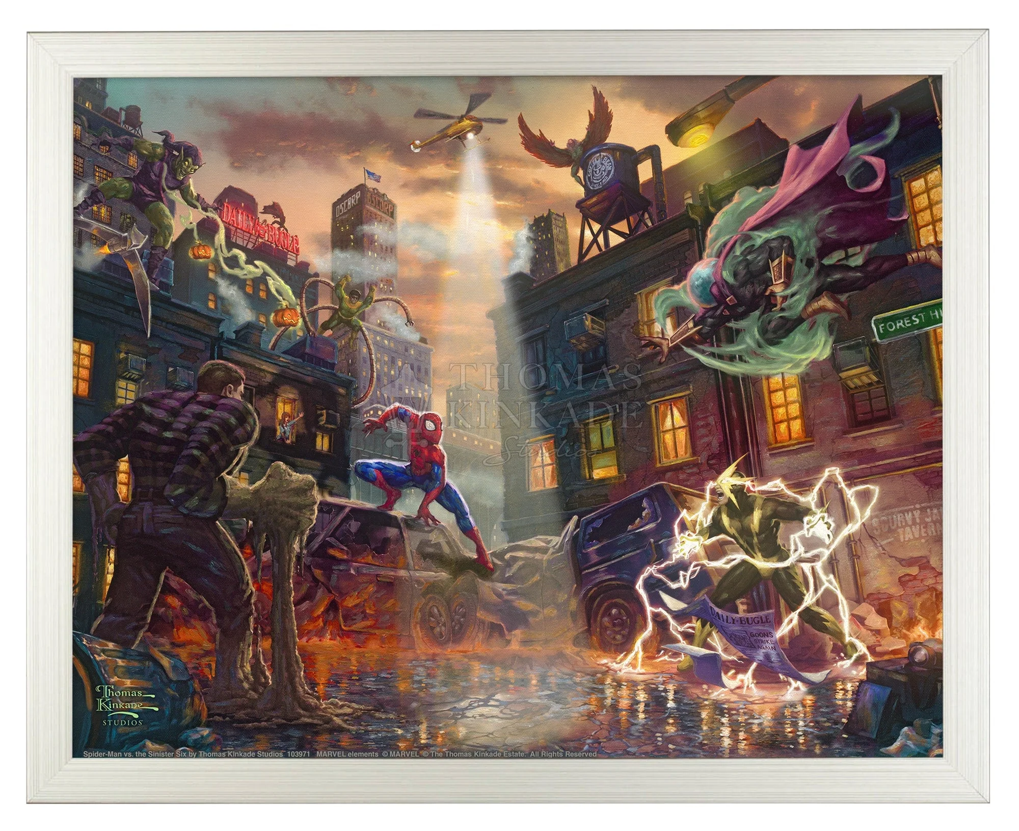 Spider-Man vs. the Sinister Six - 11" x 14"- Art Prints - Image 2
