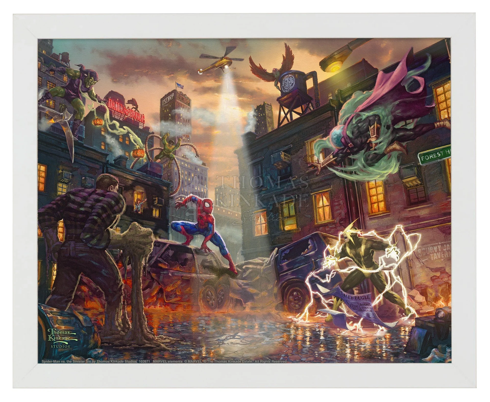 Spider-Man vs. the Sinister Six - 11" x 14"- Art Prints - Image 4