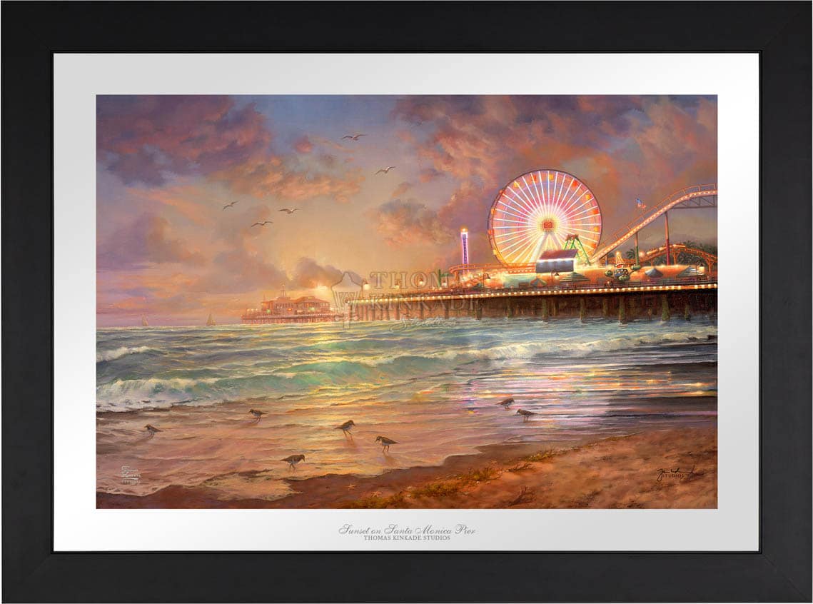 Sunset at Santa Monica Pier - Limited Edition Paper - Image 5