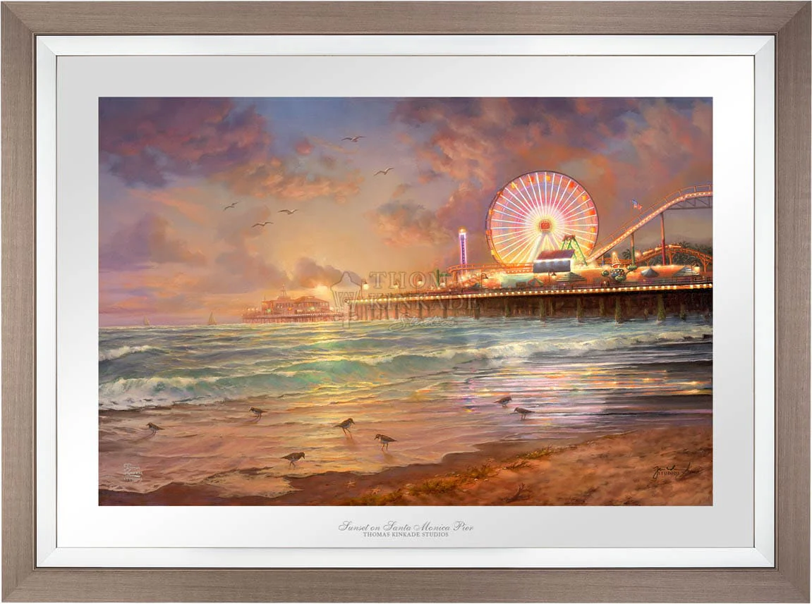 Sunset at Santa Monica Pier - Limited Edition Paper - Image 6