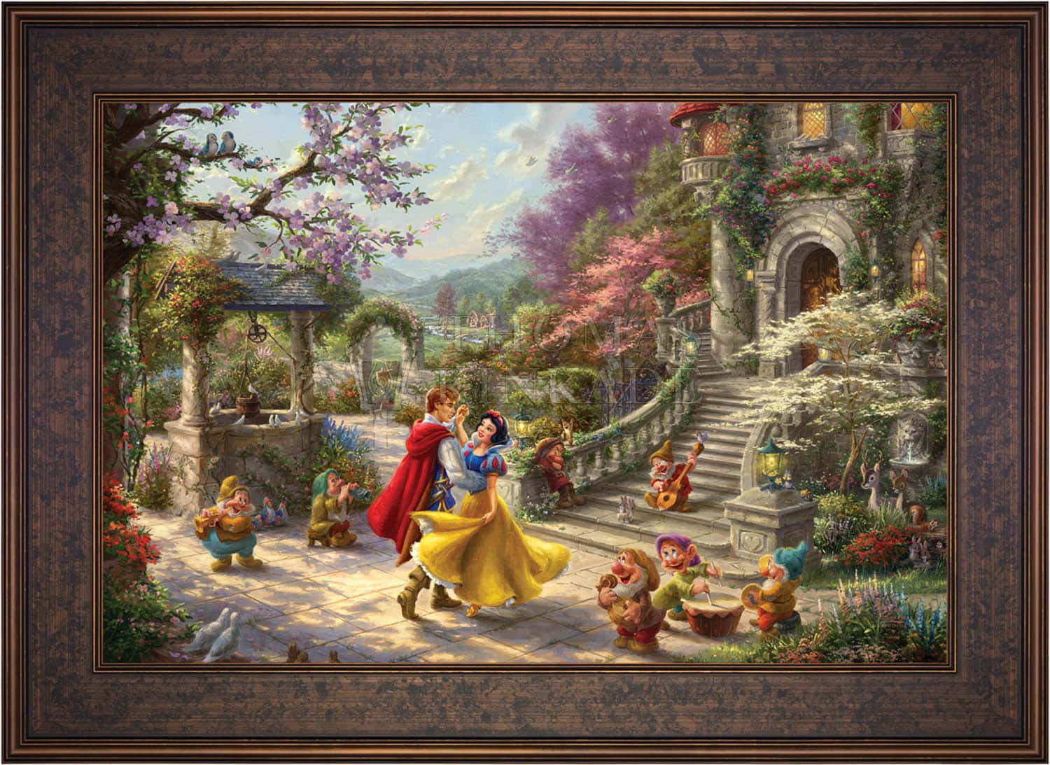Disney Snow White Dancing in the Sunlight - Limited Edition Canvas - Image 18