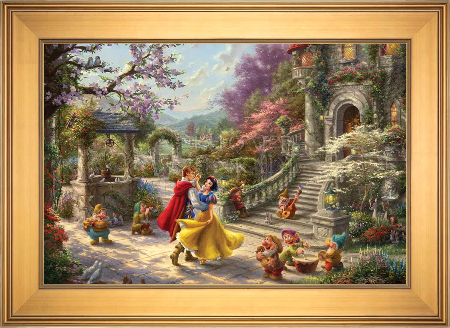 Disney Snow White Dancing in the Sunlight - Jewel Edition Art - Image 14