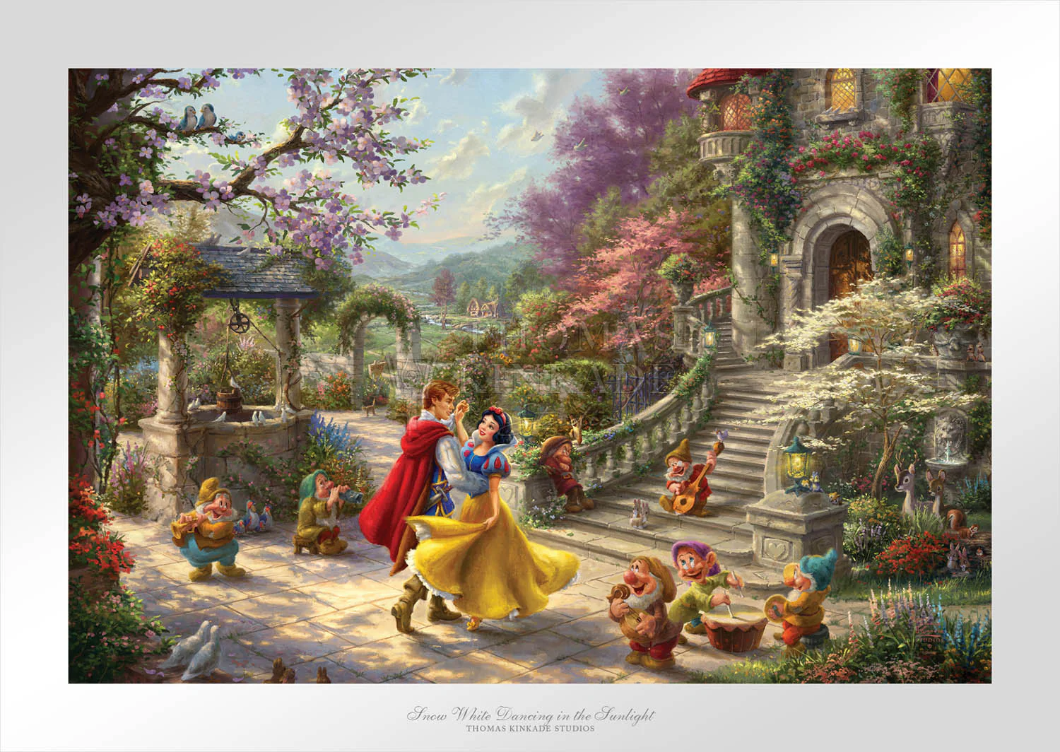 Disney Snow White Dancing in the Sunlight - Limited Edition Paper - Image 7