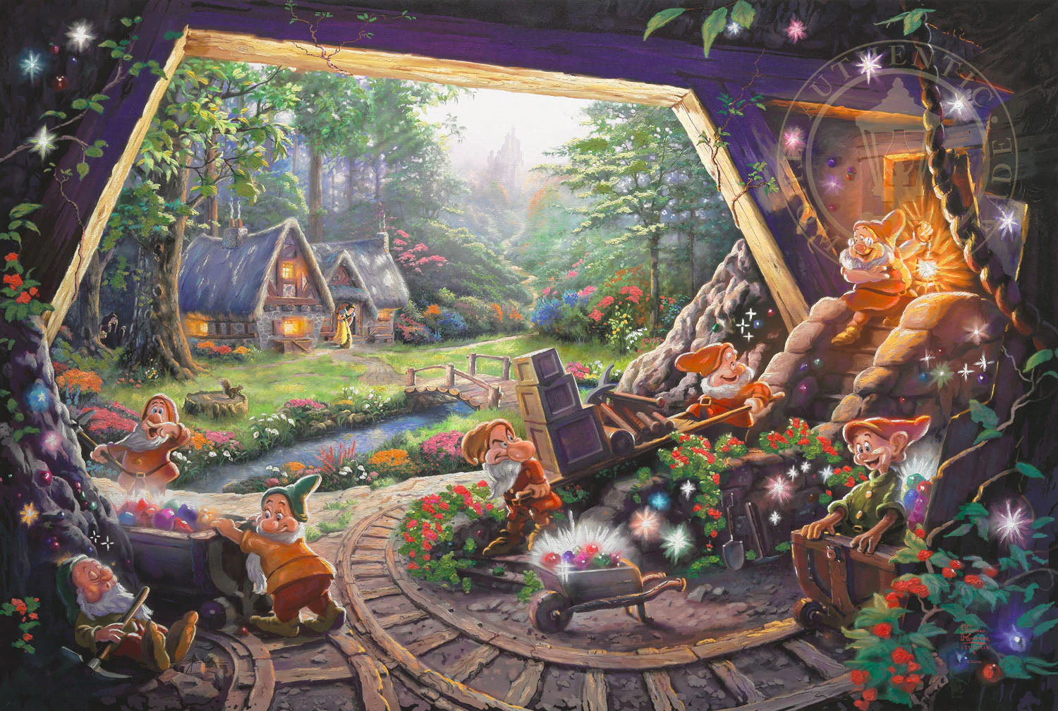Disney Snow White and the Seven Dwarfs - Jewel Edition Art - Image 18