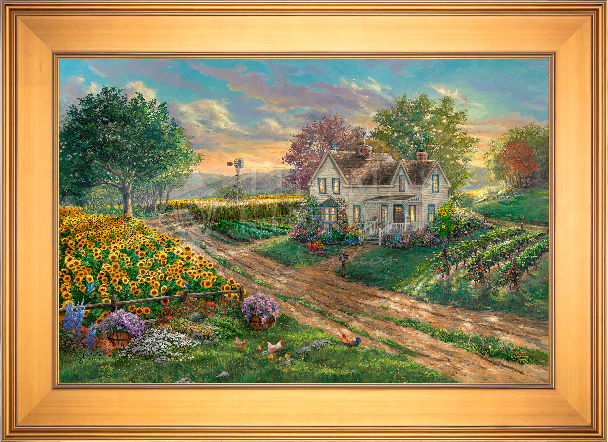 Sunflower Fields - Limited Edition Canvas - Image 14