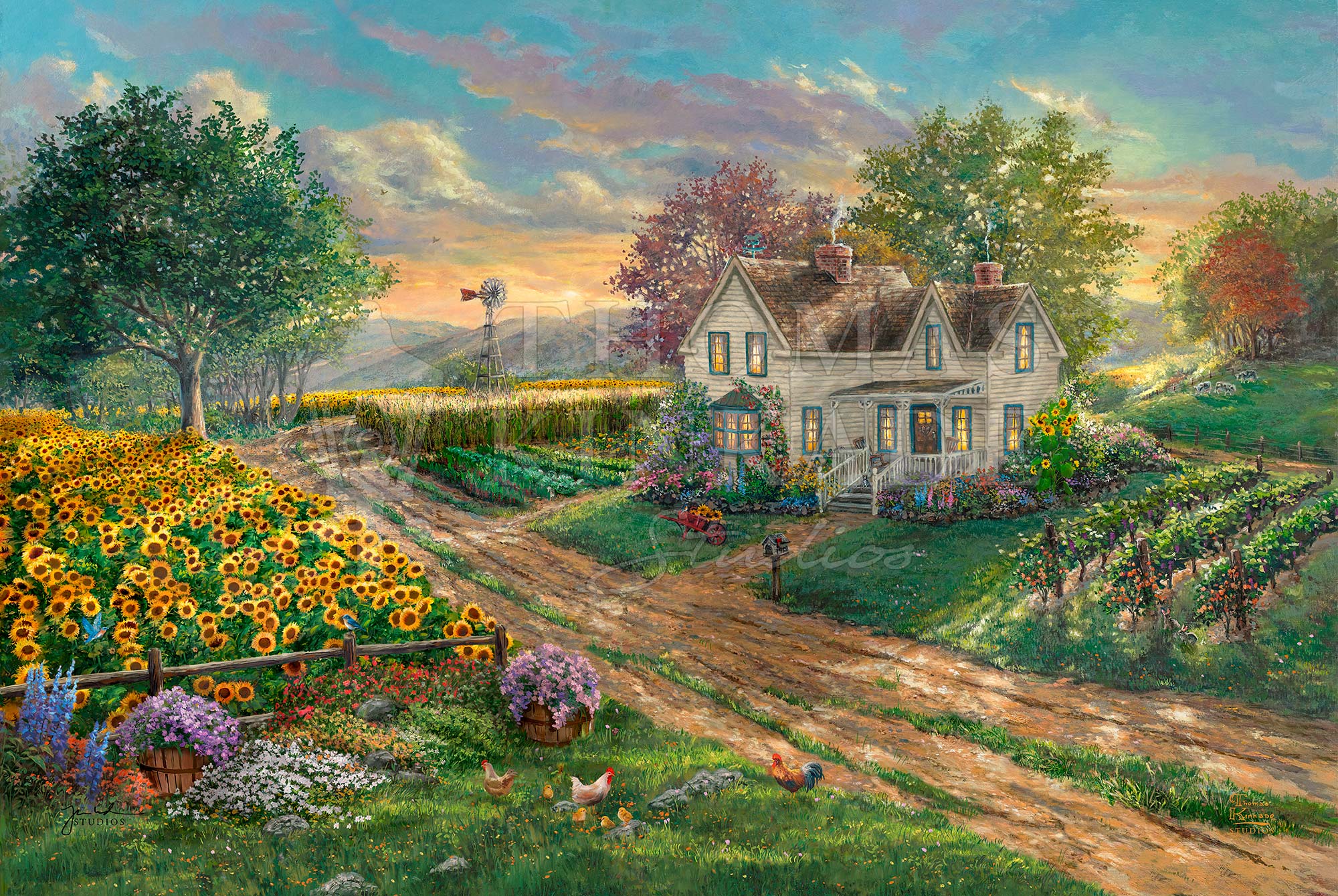 Sunflower Fields - Limited Edition Canvas - Image 17