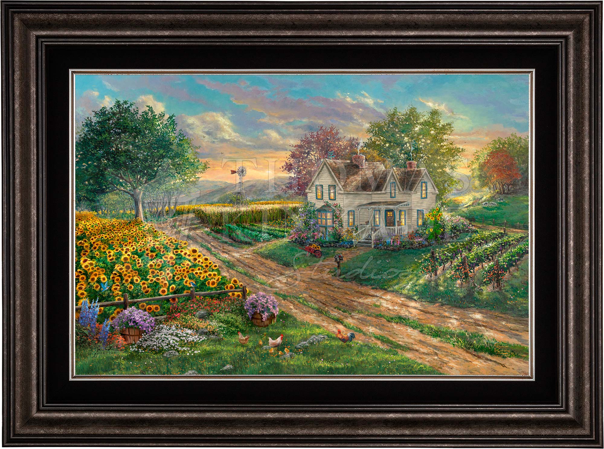 Sunflower Fields - Limited Edition Canvas - Image 9