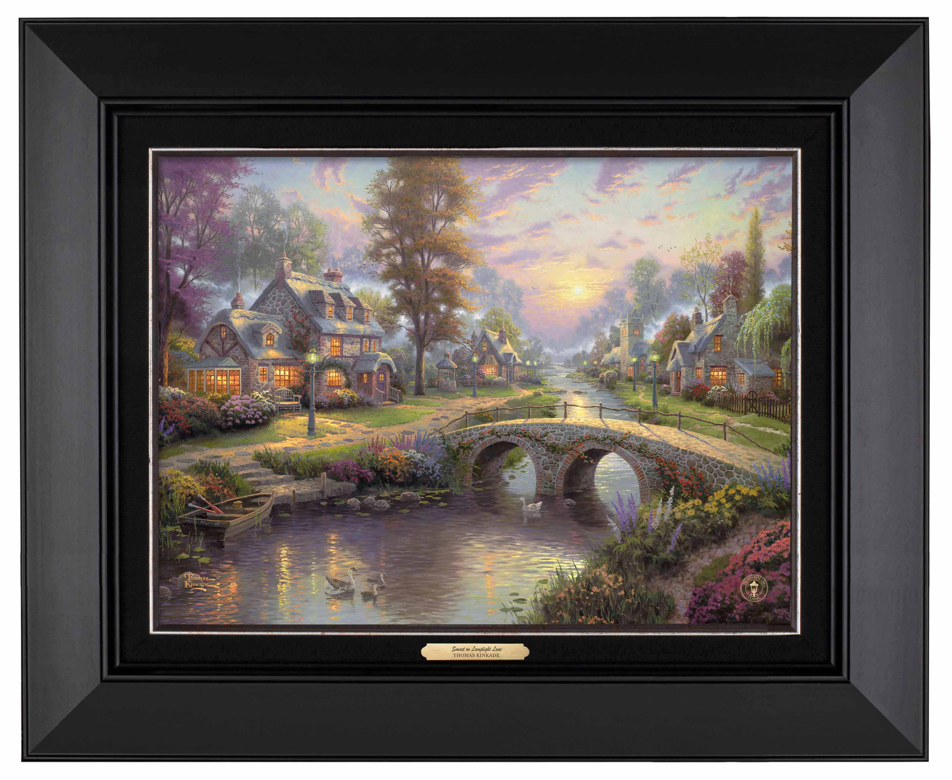 Sunset on Lamplight Lane - Canvas Classics - Image 4