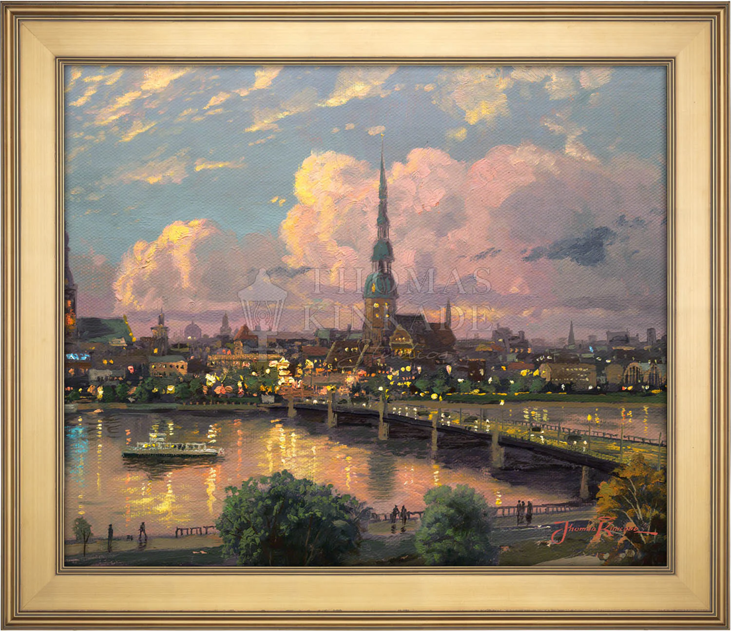 Sunset over Riga - Limited Edition Canvas - Image 15
