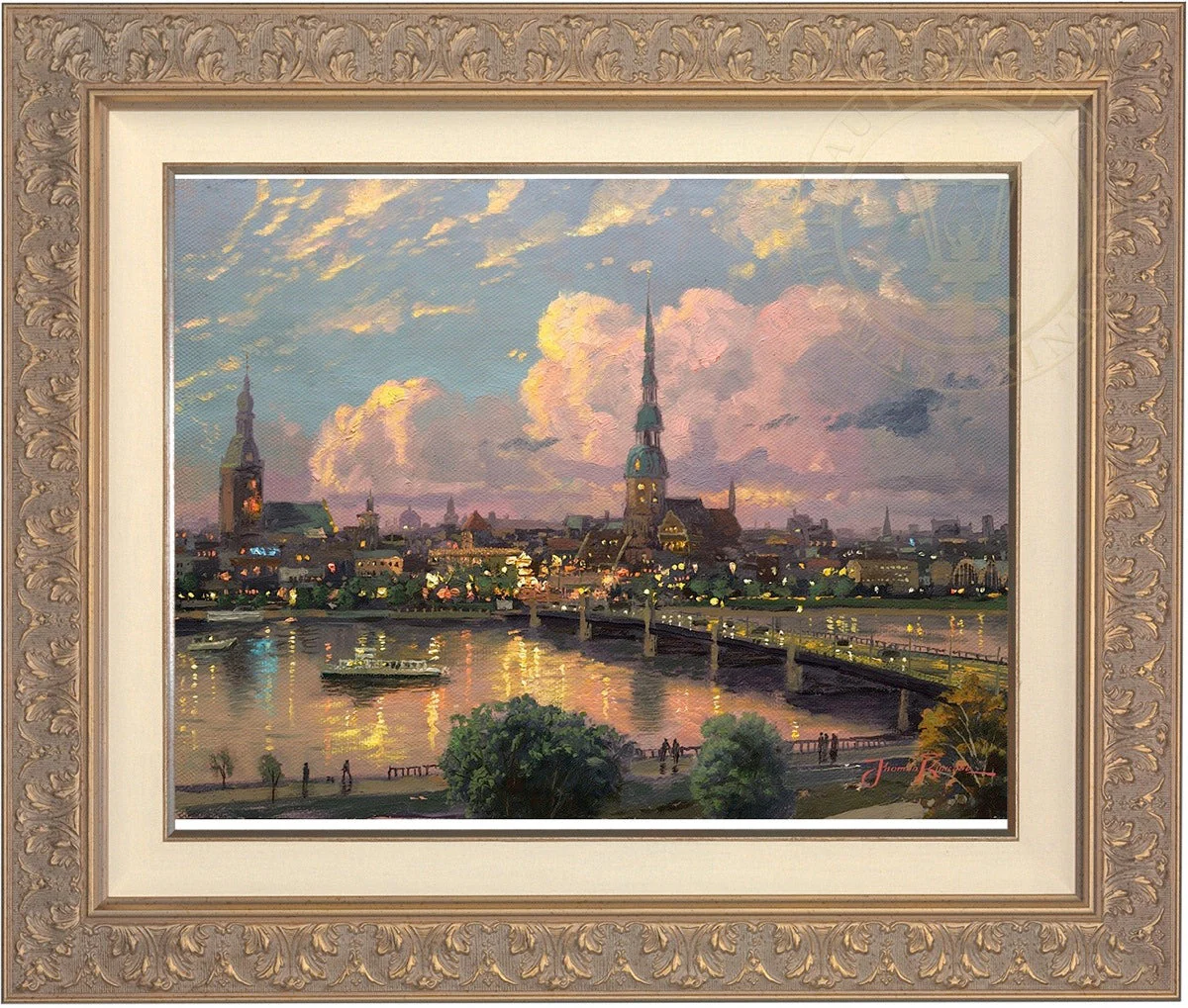 Sunset over Riga - Limited Edition Canvas - Image 7