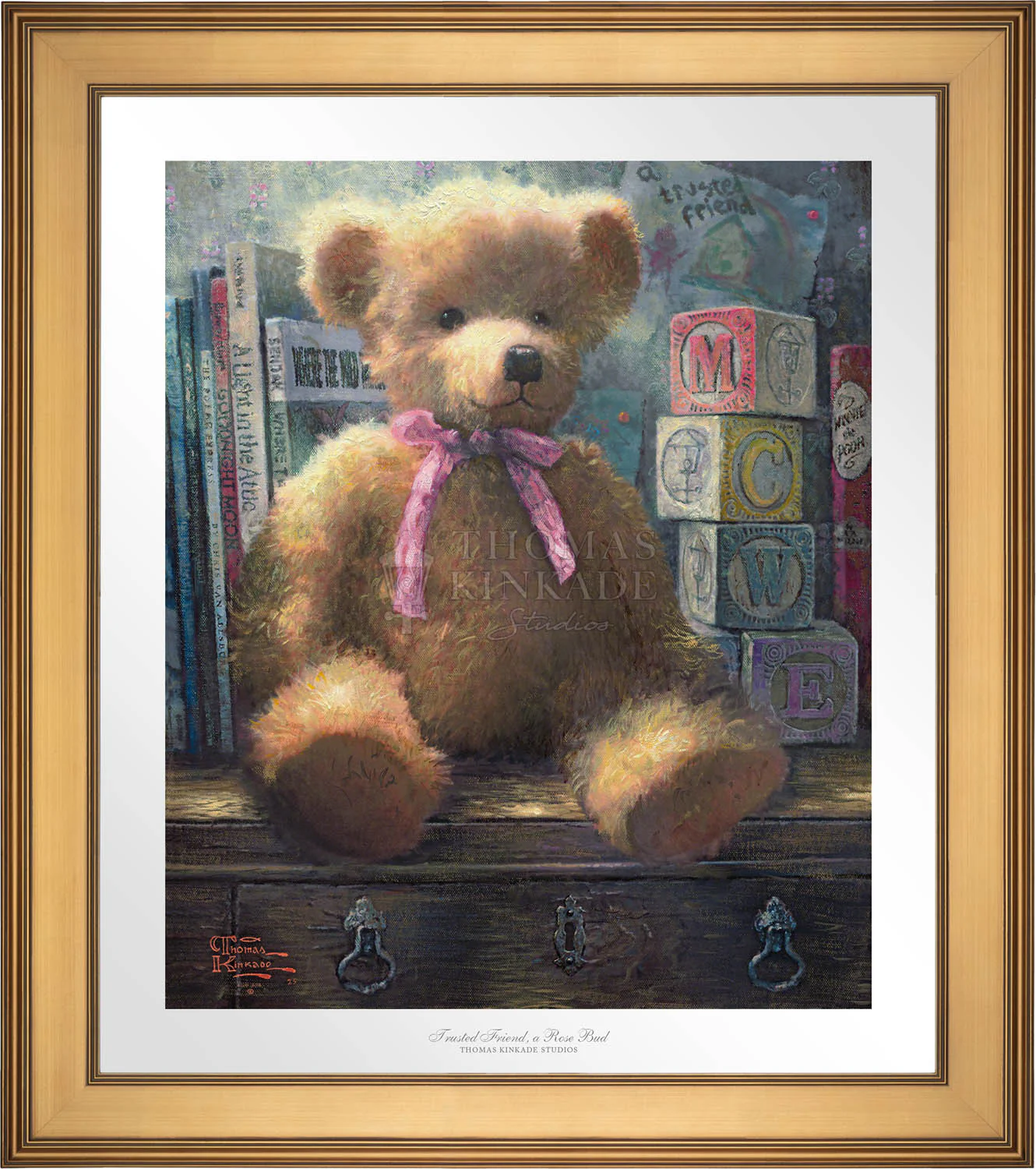 A Trusted Friend, Rose Bud - Limited Edition Paper - Image 3
