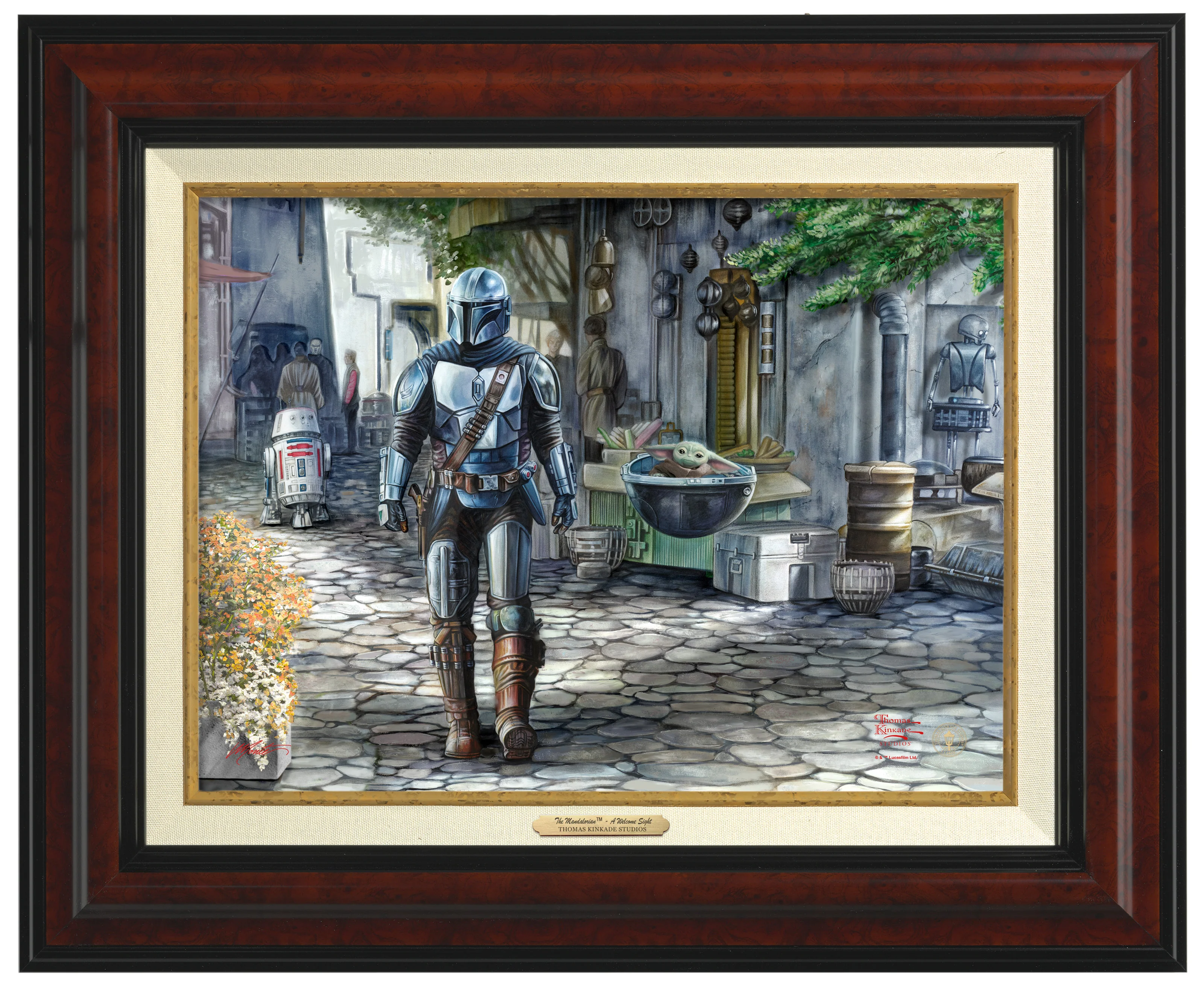 The Mandalorian™ - A Welcome Sight - Canvas Classics - Image 5