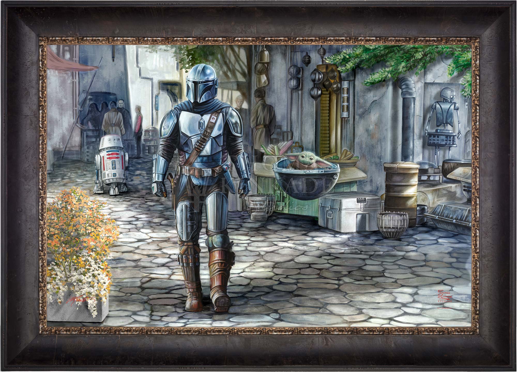 The Mandalorian™ - A Welcome Sight - Limited Edition Canvas - Image 7