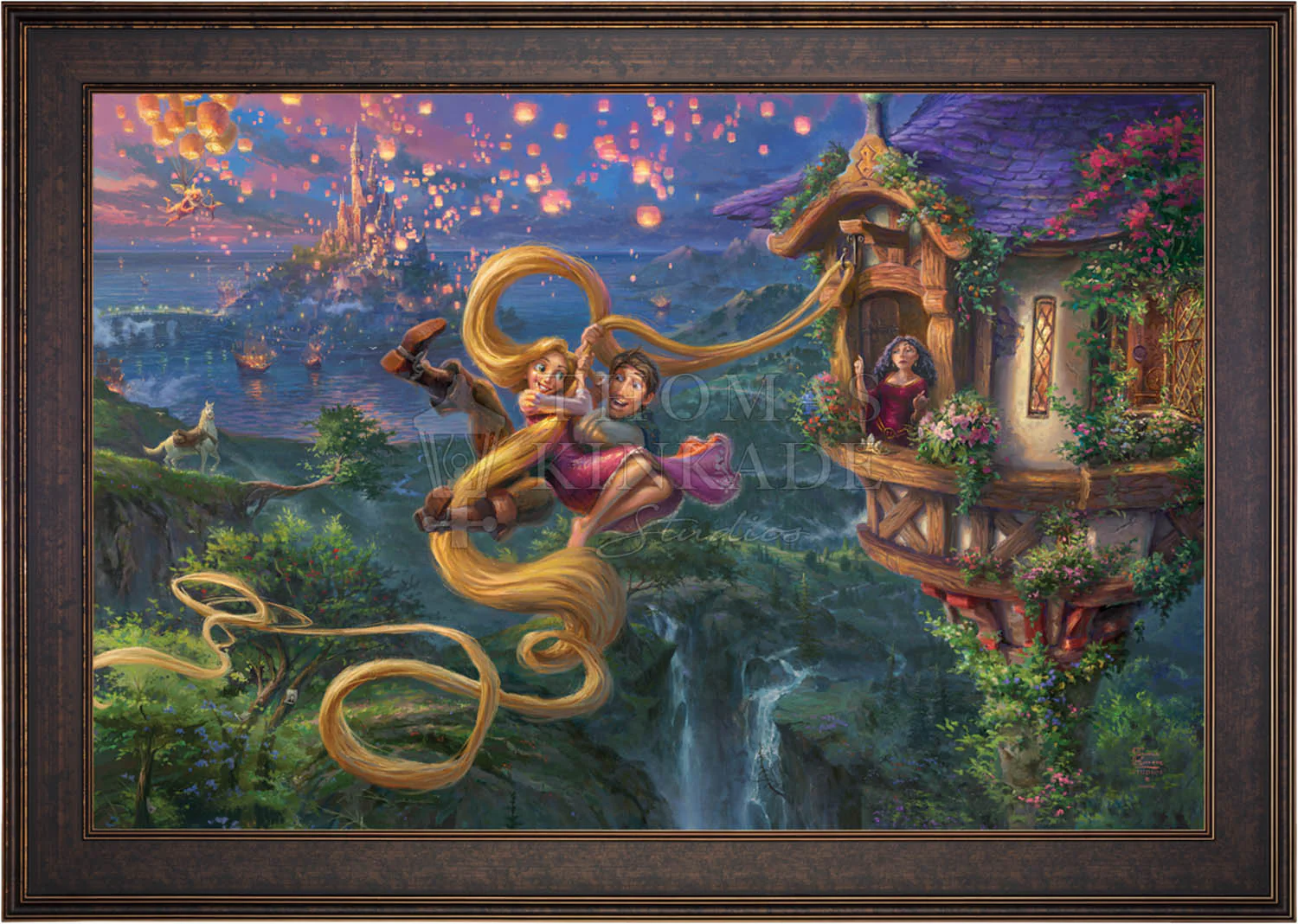 Disney Tangled Up In Love - Limited Edition Canvas - Image 17