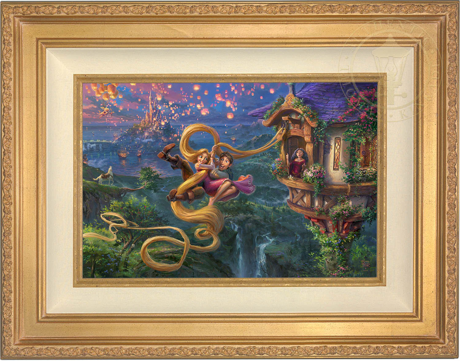 Disney Tangled Up In Love - Limited Edition Canvas - Image 2