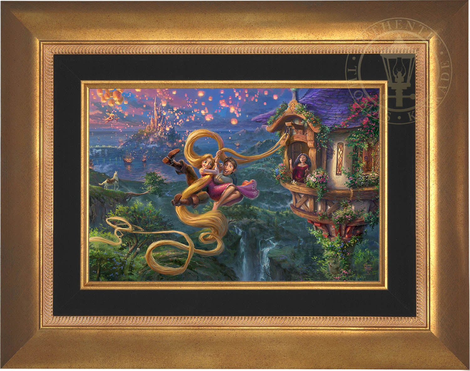 Disney Tangled Up In Love - Limited Edition Canvas - Image 5