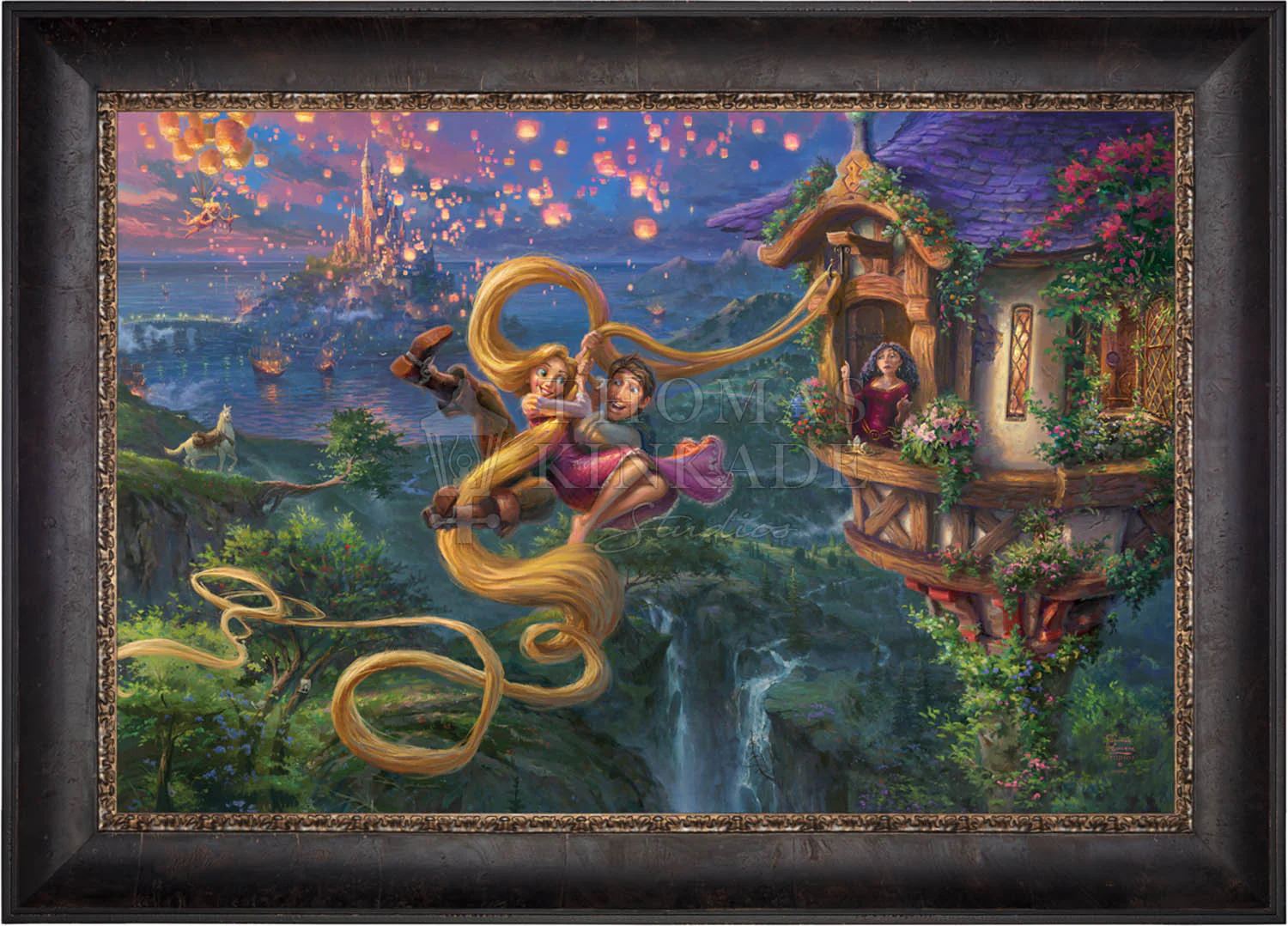 Disney Tangled Up In Love - Limited Edition Canvas - Image 7