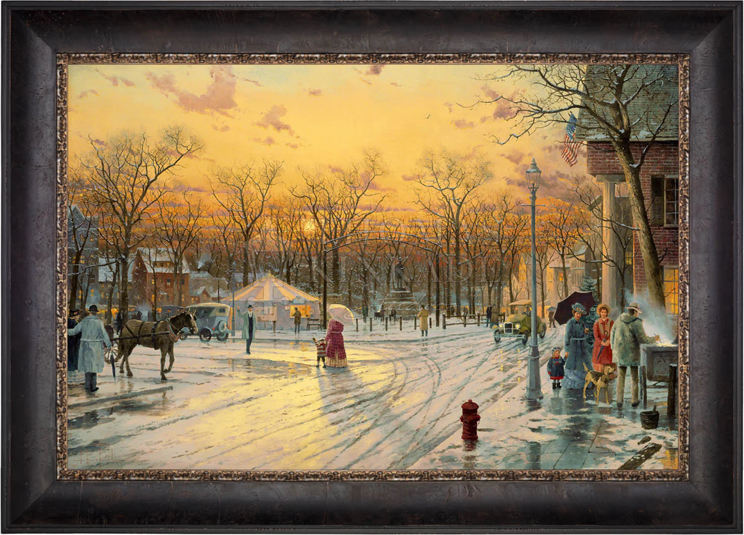 Town Square - Limited Edition Canvas - Image 5