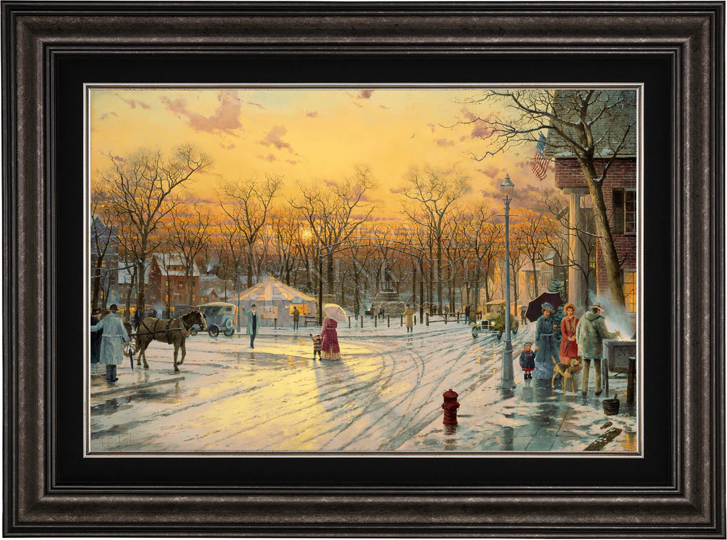 Town Square - Limited Edition Canvas - Image 9