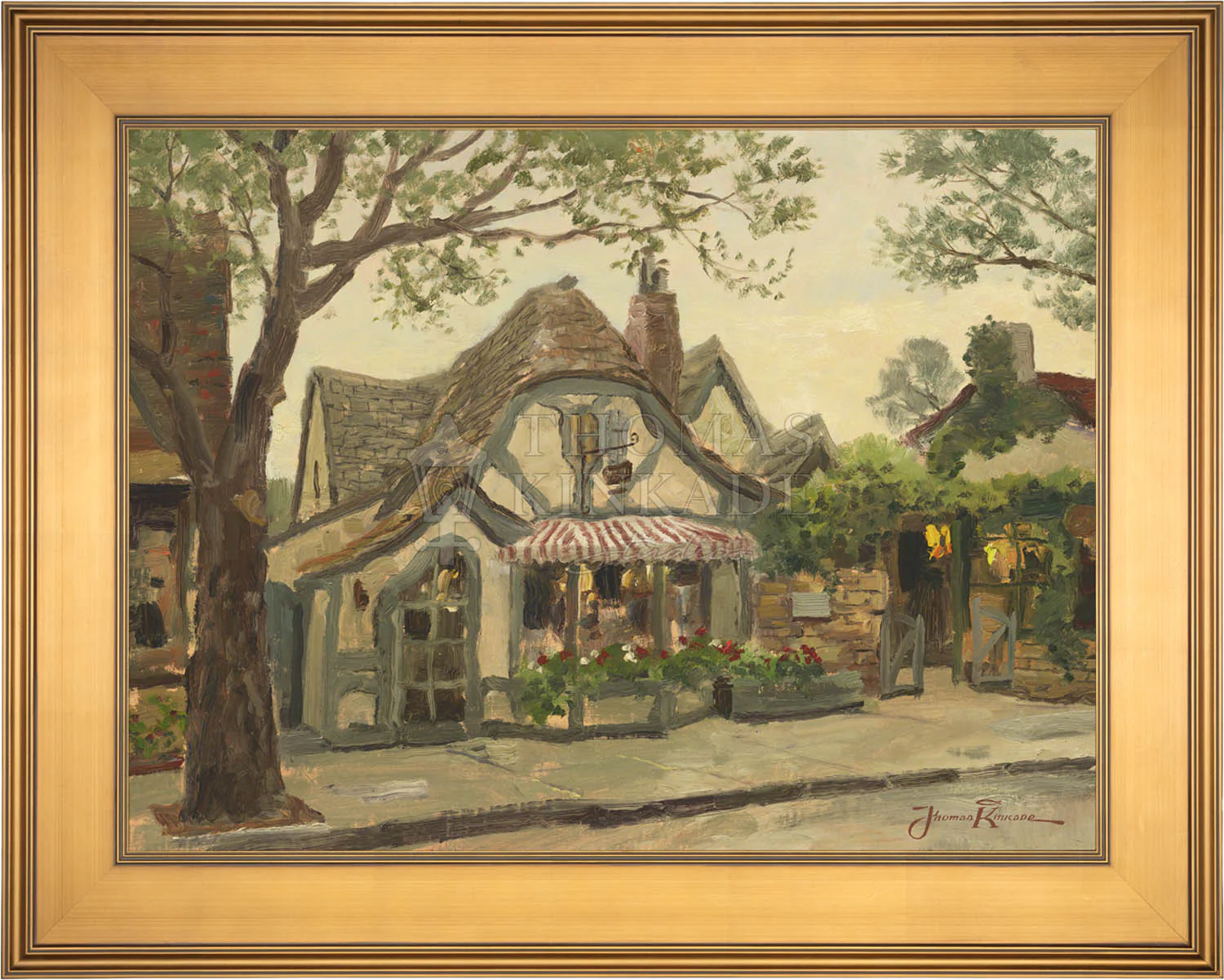 Tuck Box Tea Room, Carmel - Limited Edition Canvas - Image 14