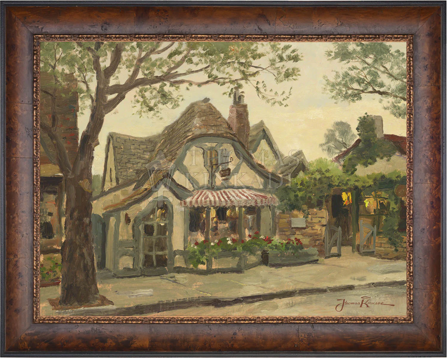 Tuck Box Tea Room, Carmel - Limited Edition Canvas - Image 6