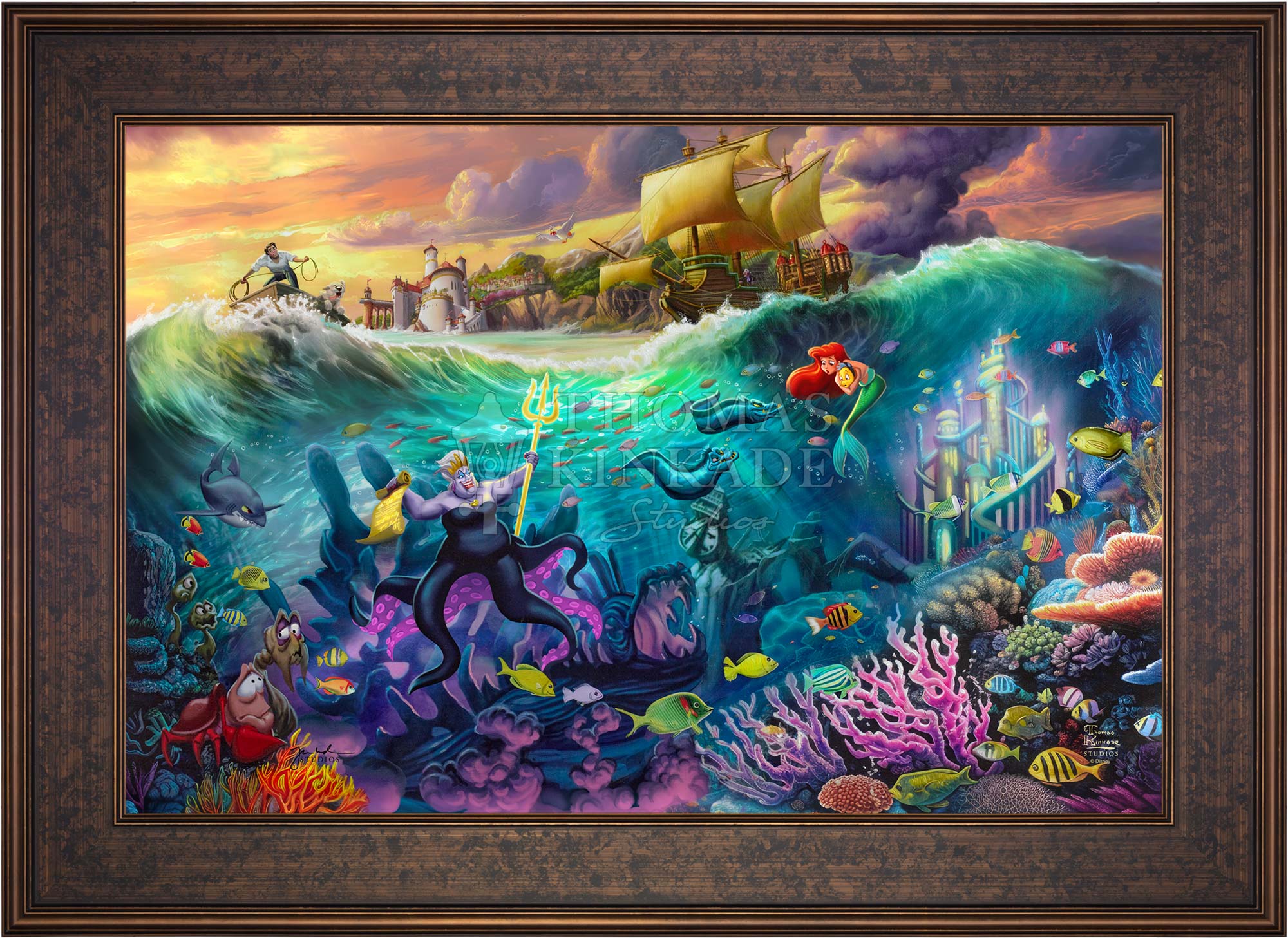 Disney Ursula - Limited Edition Canvas - Image 13