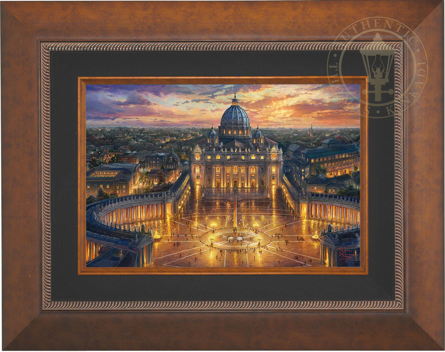 Vatican Sunset - Limited Edition Canvas - Image 3