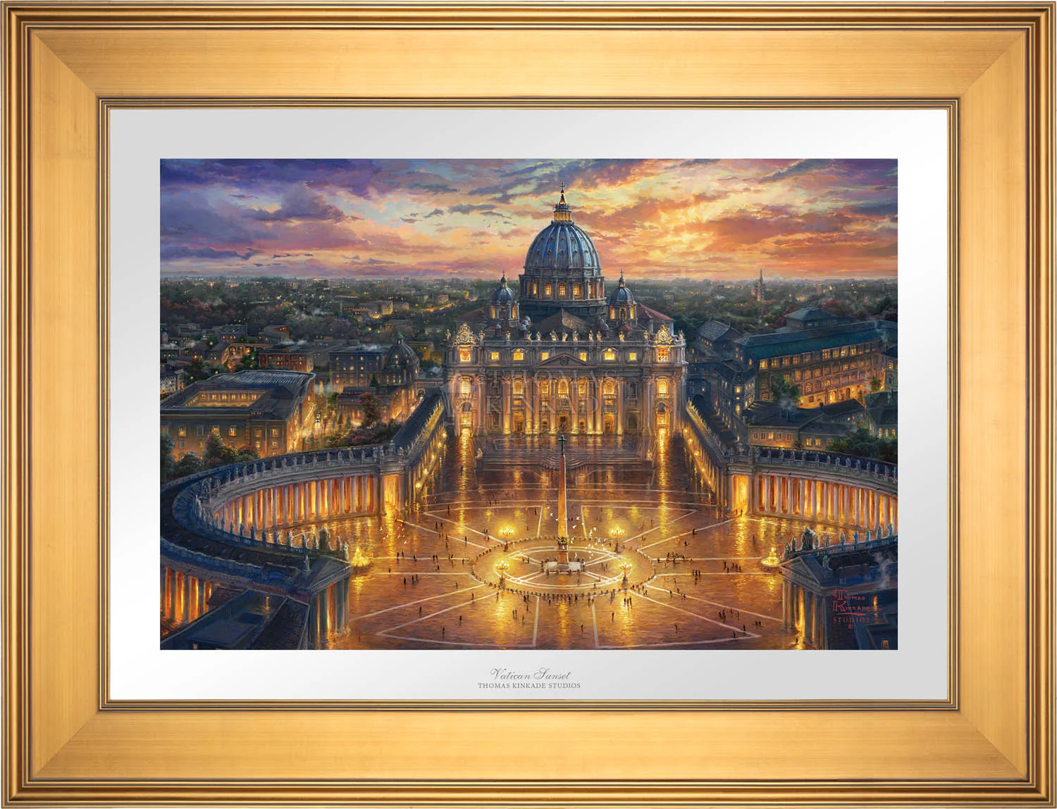 Vatican Sunset - Limited Edition Paper - Image 3