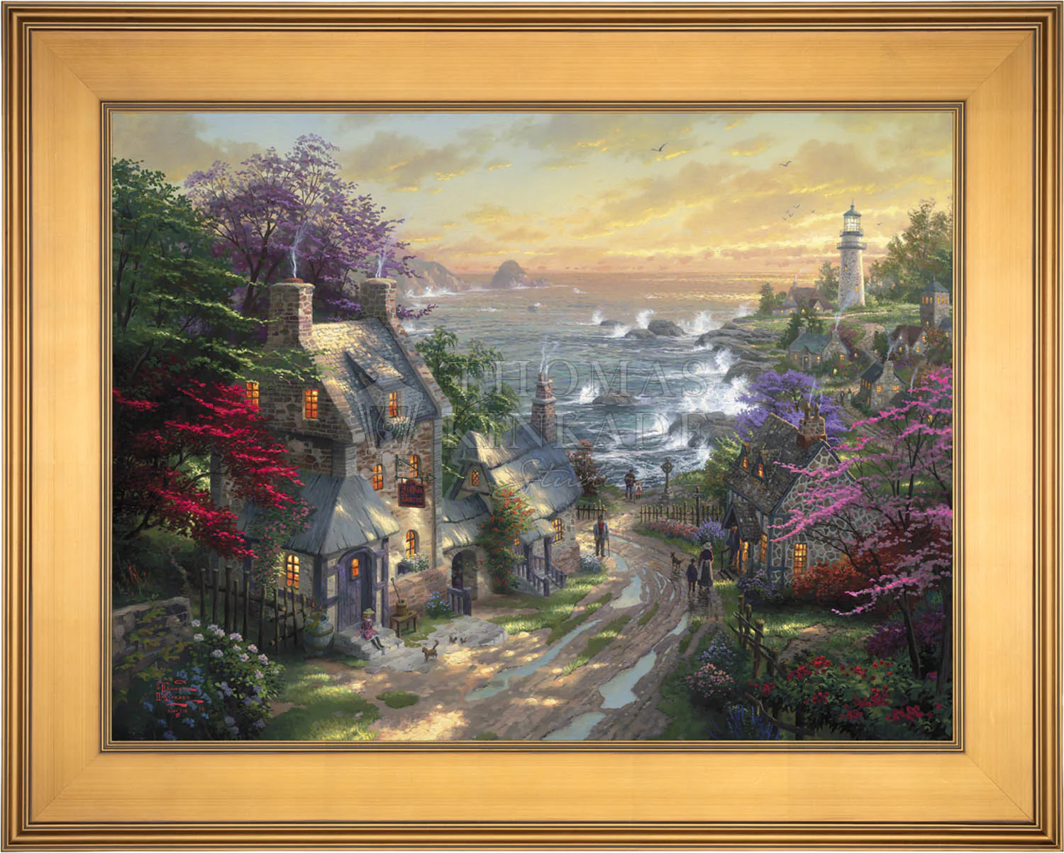 The Village Lighthouse - Limited Edition Canvas - Image 14