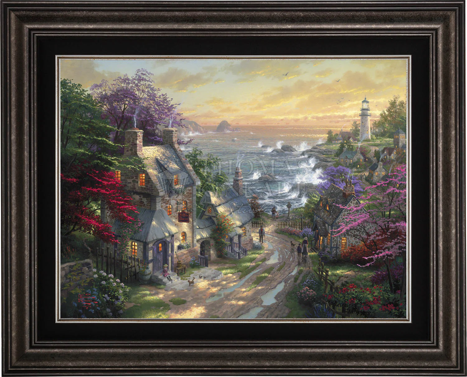 The Village Lighthouse - Limited Edition Canvas - Image 9