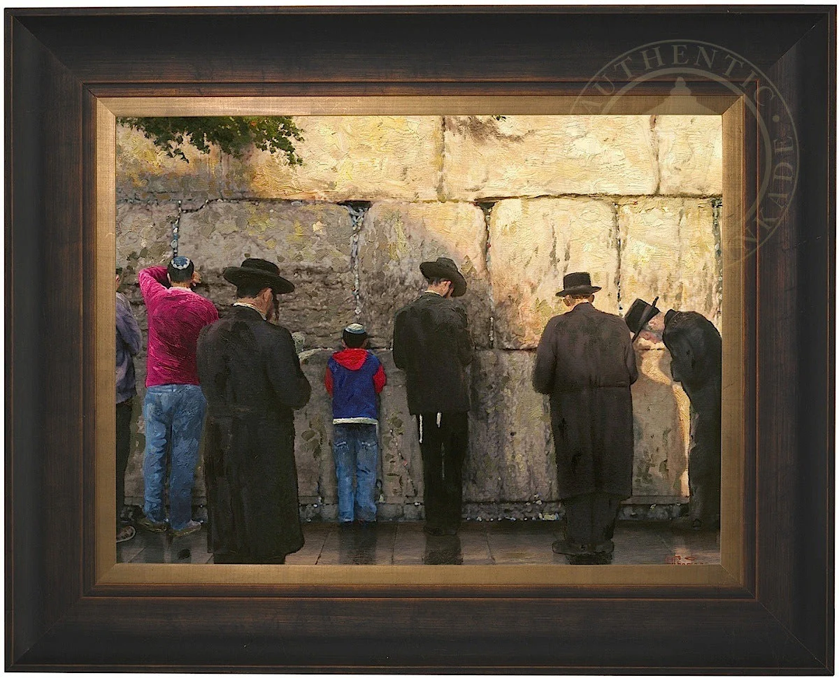 The Wailing Wall, Jerusalem - Limited Edition Canvas - Image 11