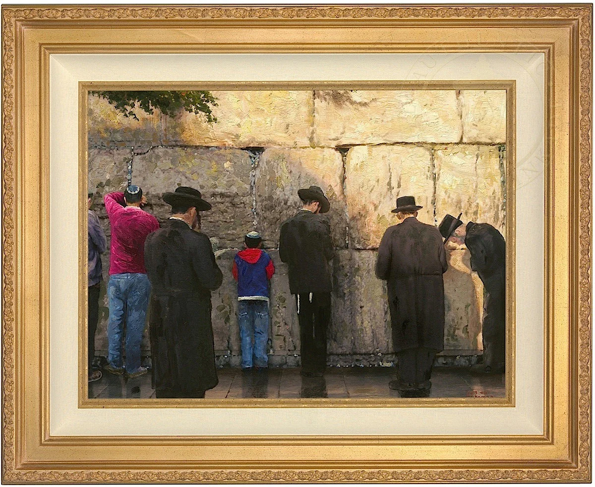 The Wailing Wall, Jerusalem - Limited Edition Canvas - Image 2