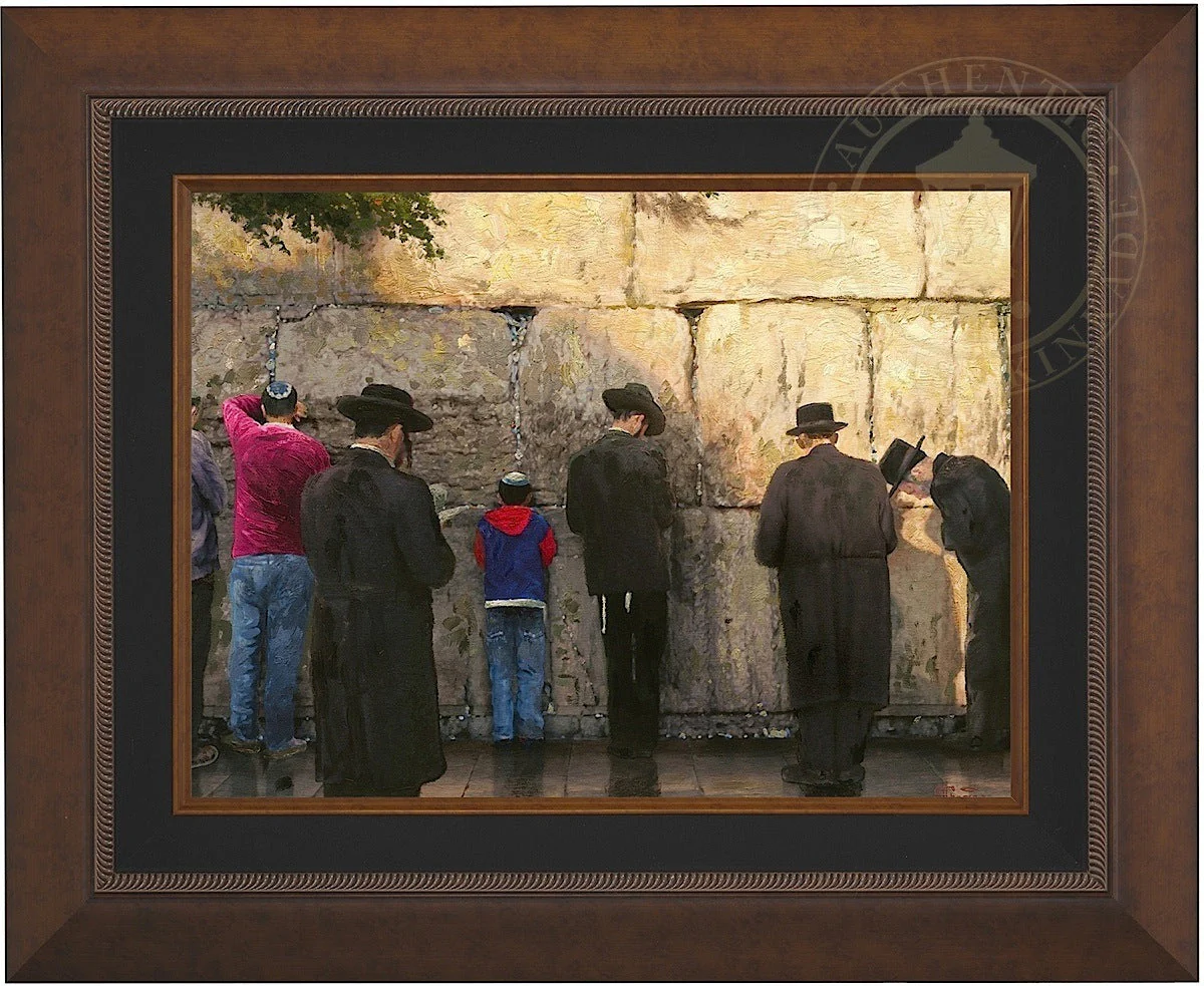 The Wailing Wall, Jerusalem - Limited Edition Canvas - Image 3
