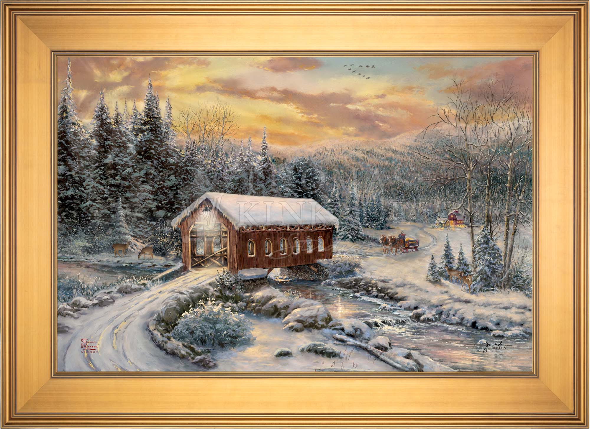 A Winter's Calm - Limited Edition Canvas - Image 14