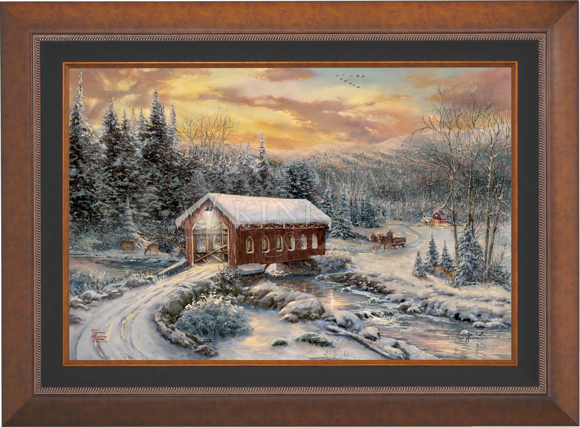 A Winter's Calm - Limited Edition Canvas - Image 3