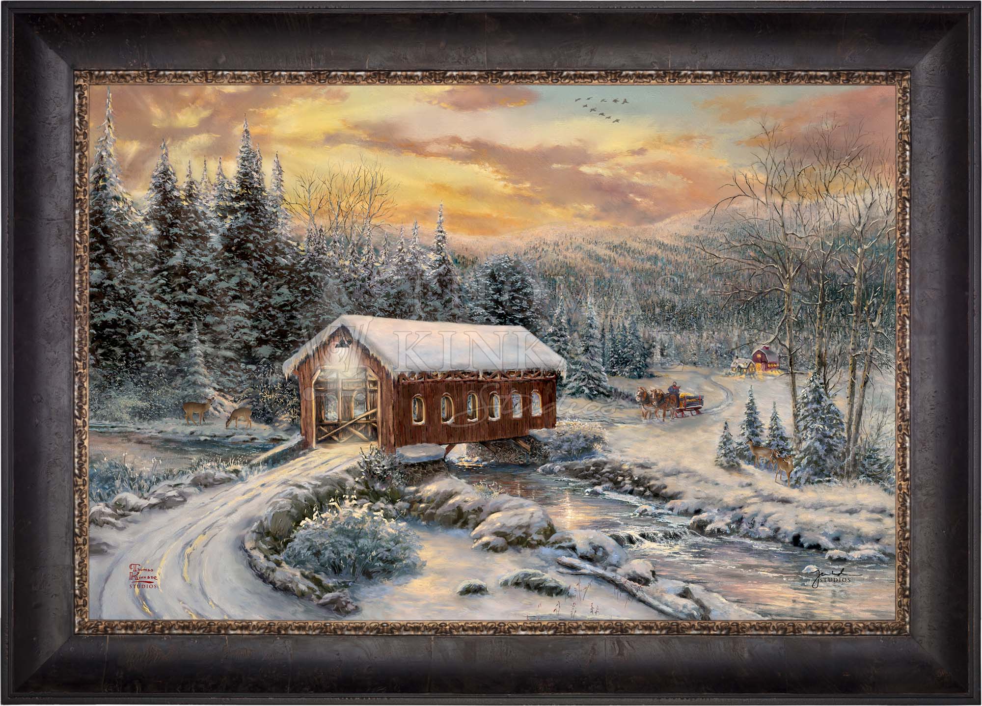 A Winter's Calm - Limited Edition Canvas - Image 5