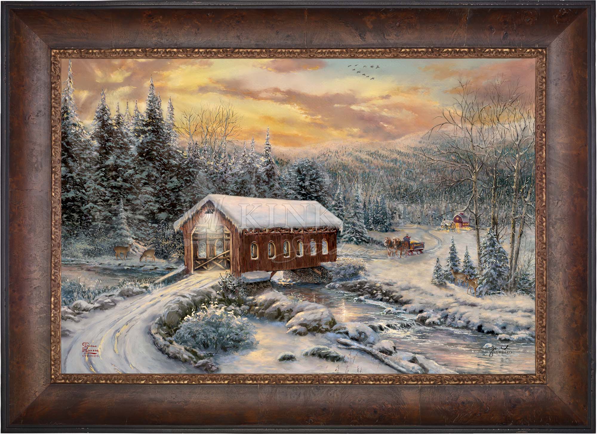 A Winter's Calm - Limited Edition Canvas - Image 6