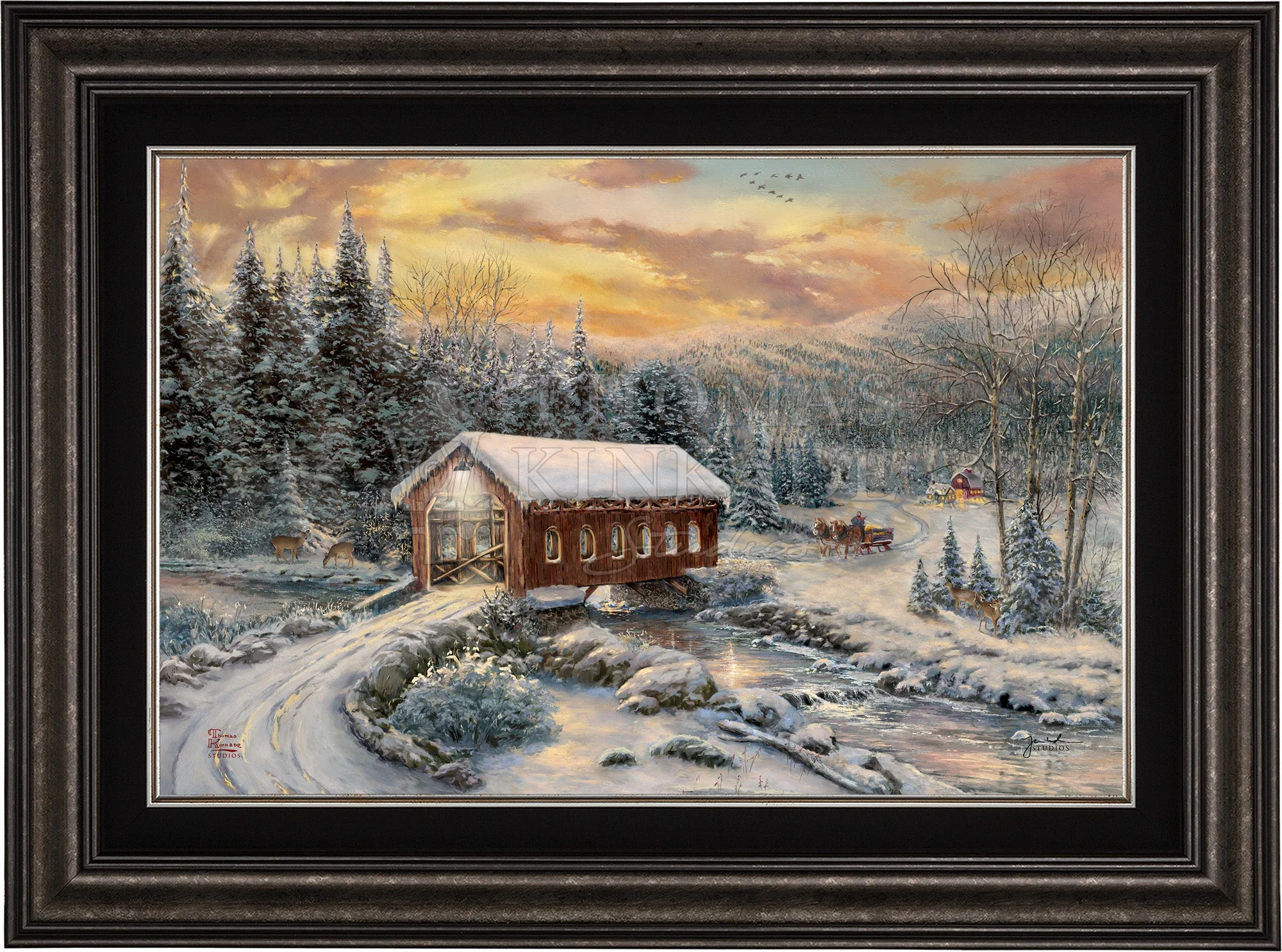 A Winter's Calm - Limited Edition Canvas - Image 9