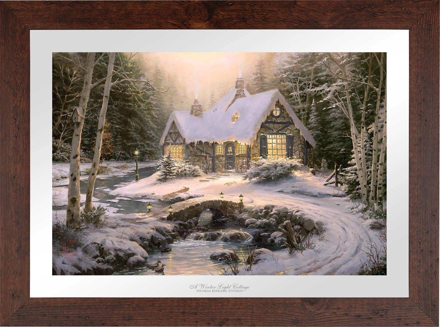 Winter Light Cottage - Limited Edition Paper