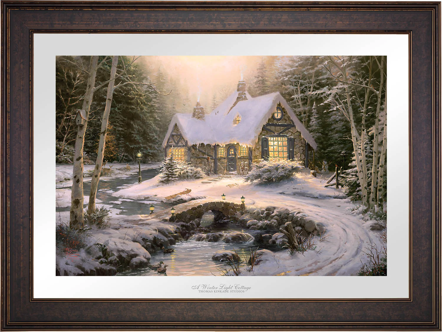 Winter Light Cottage - Limited Edition Paper - Image 2