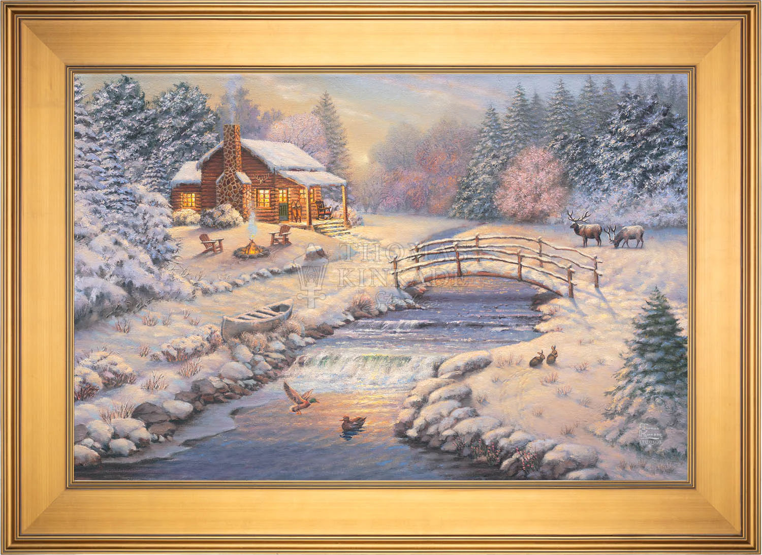 A Winter Retreat - Limited Edition Canvas - Image 14