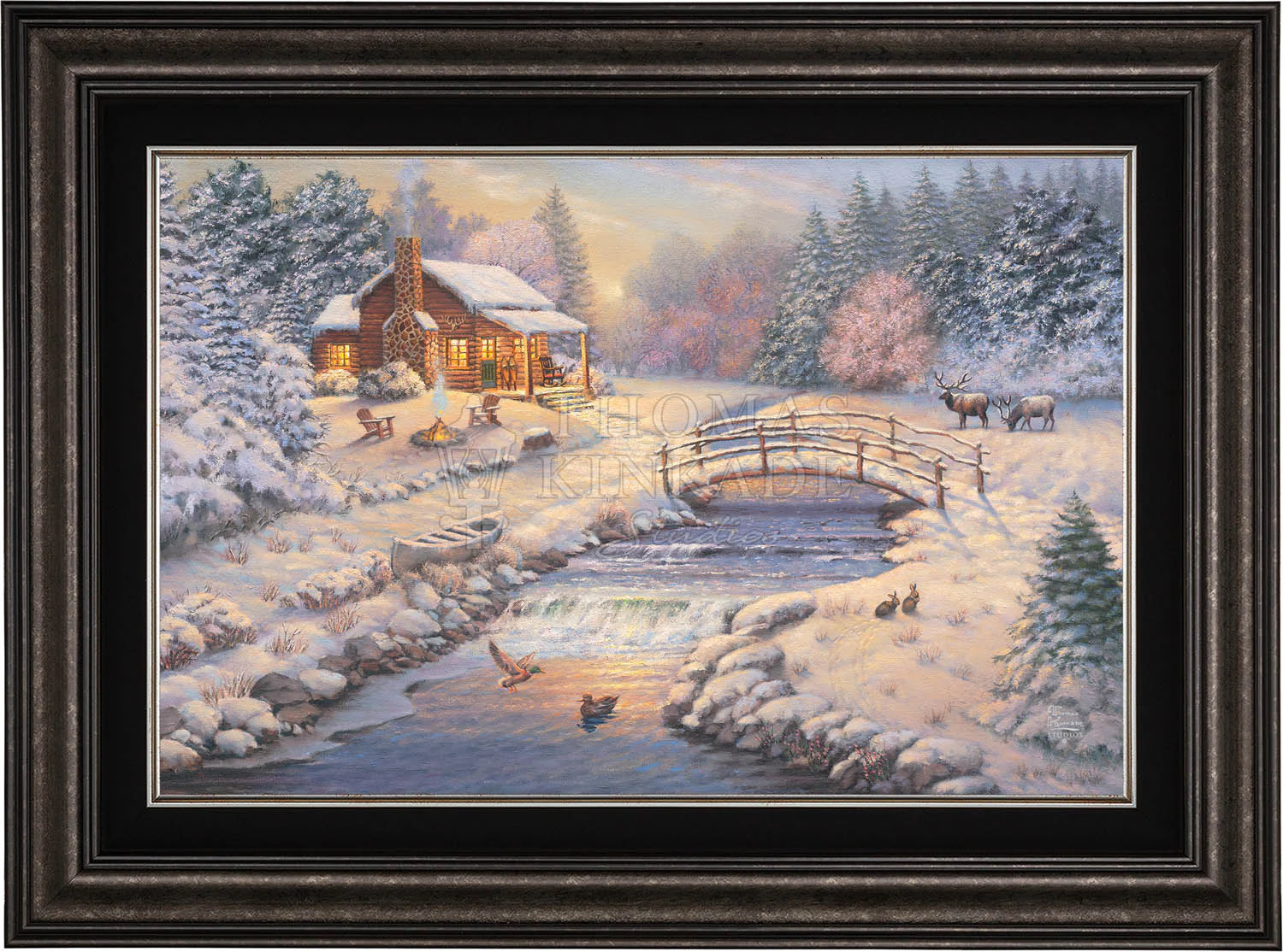 A Winter Retreat - Limited Edition Canvas - Image 9