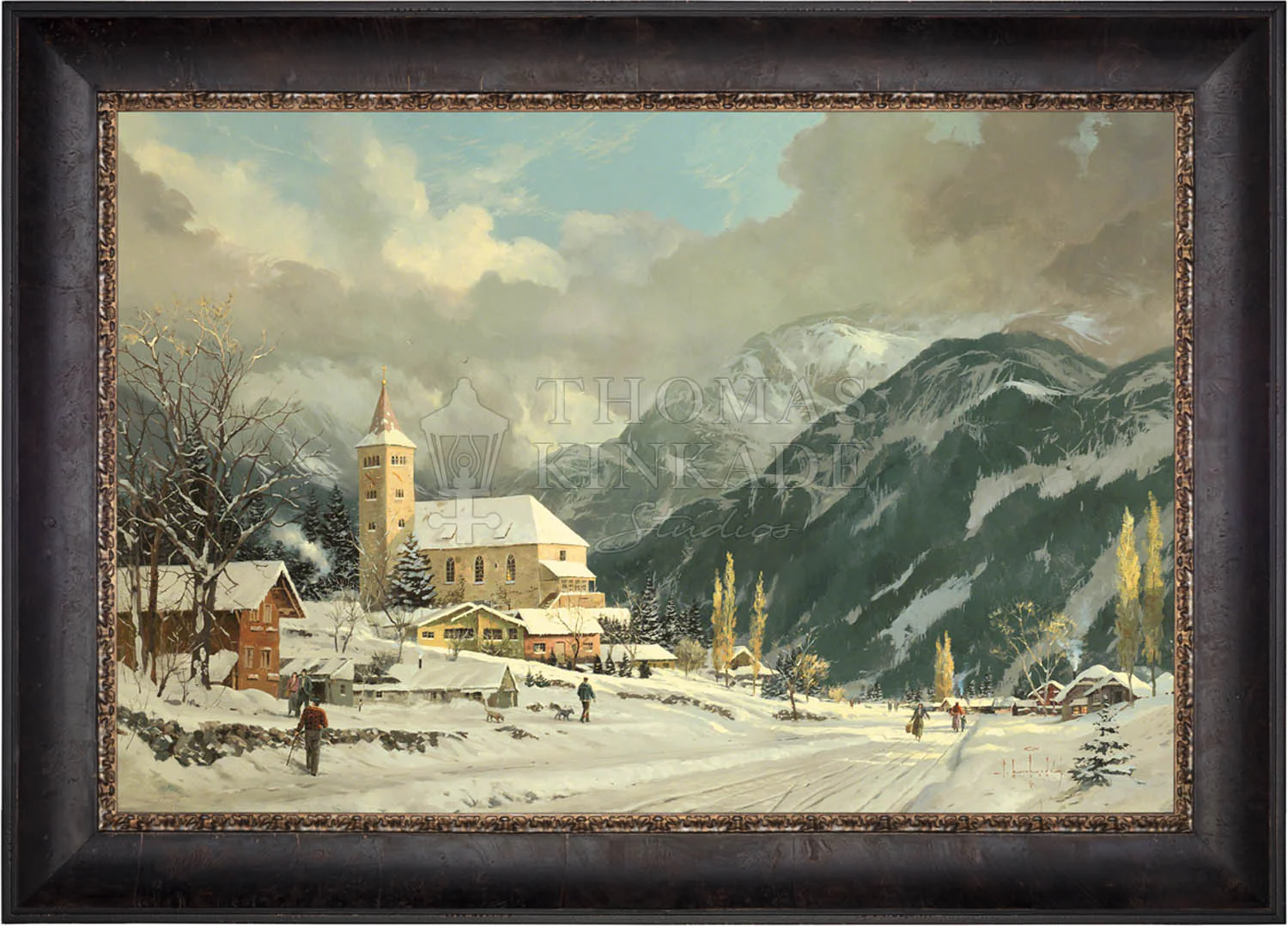 Winter Chapel - Limited Edition Canvas - Image 5