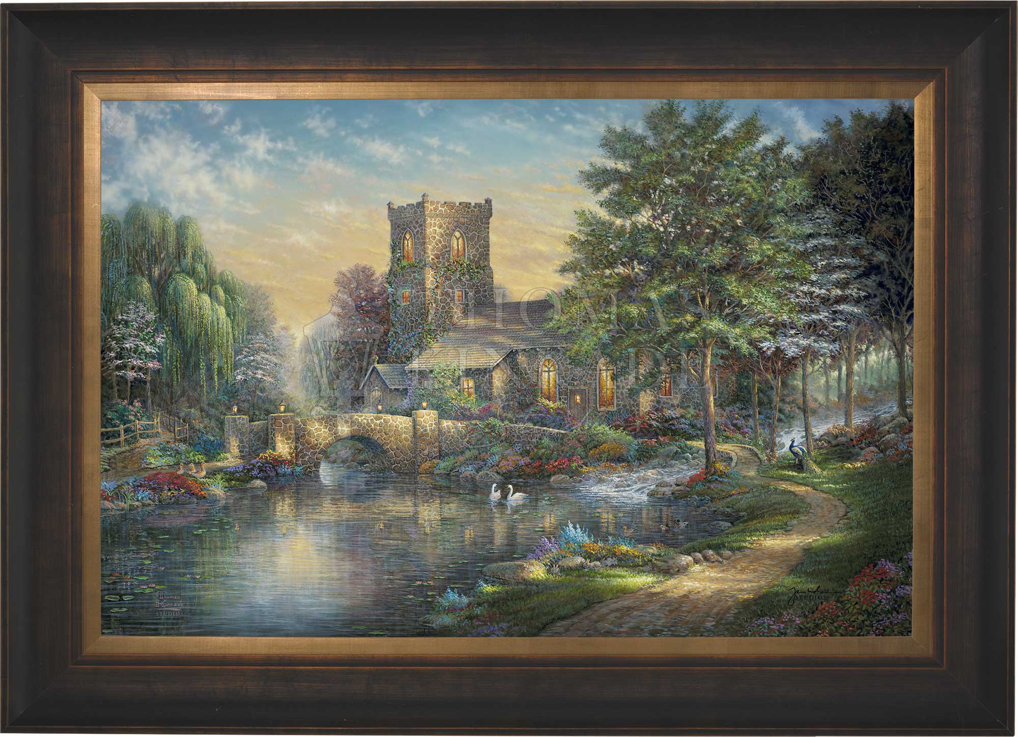 Willow Wood Chapel - Limited Edition Canvas - Image 11
