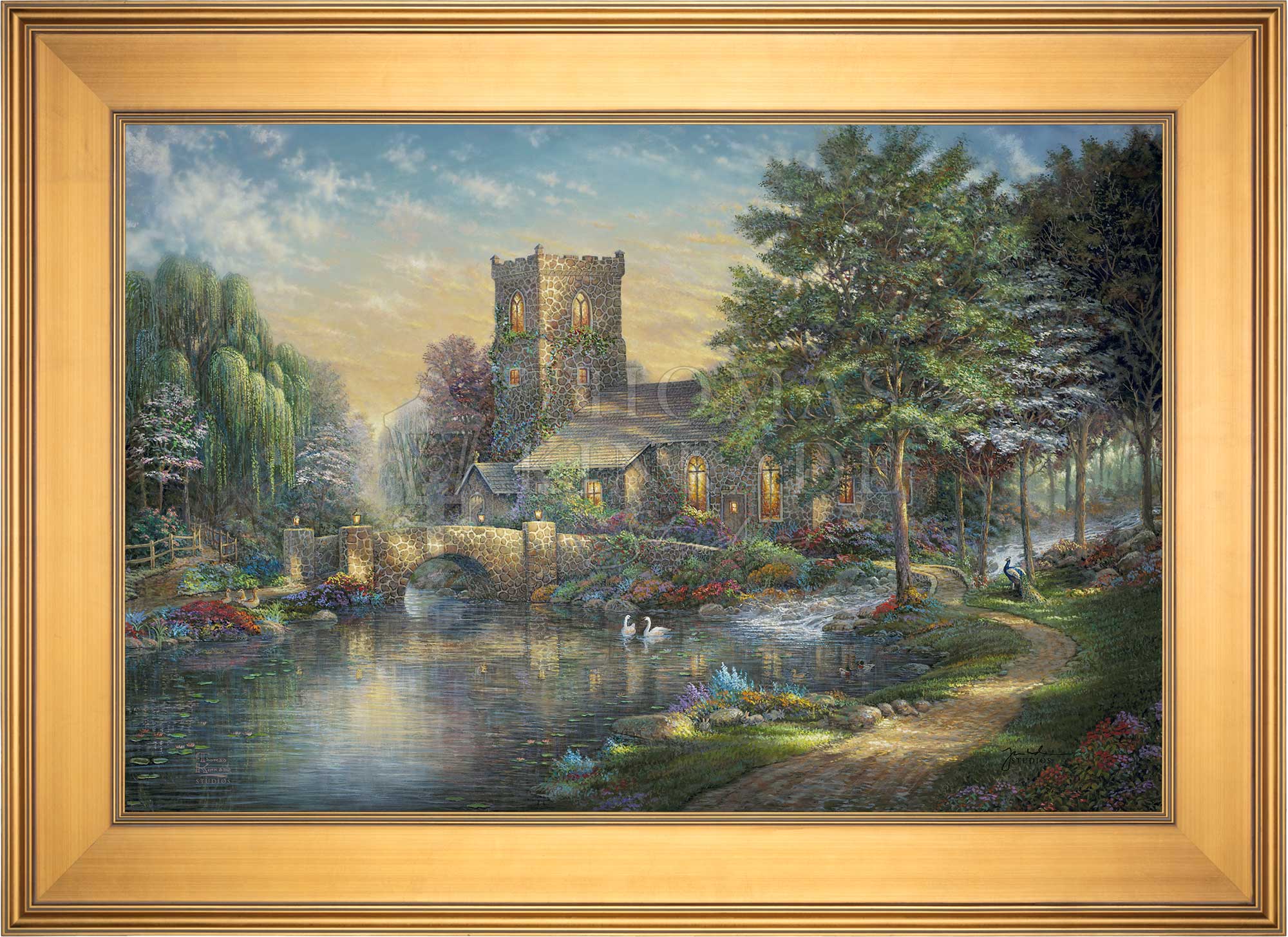Willow Wood Chapel - Limited Edition Canvas - Image 14