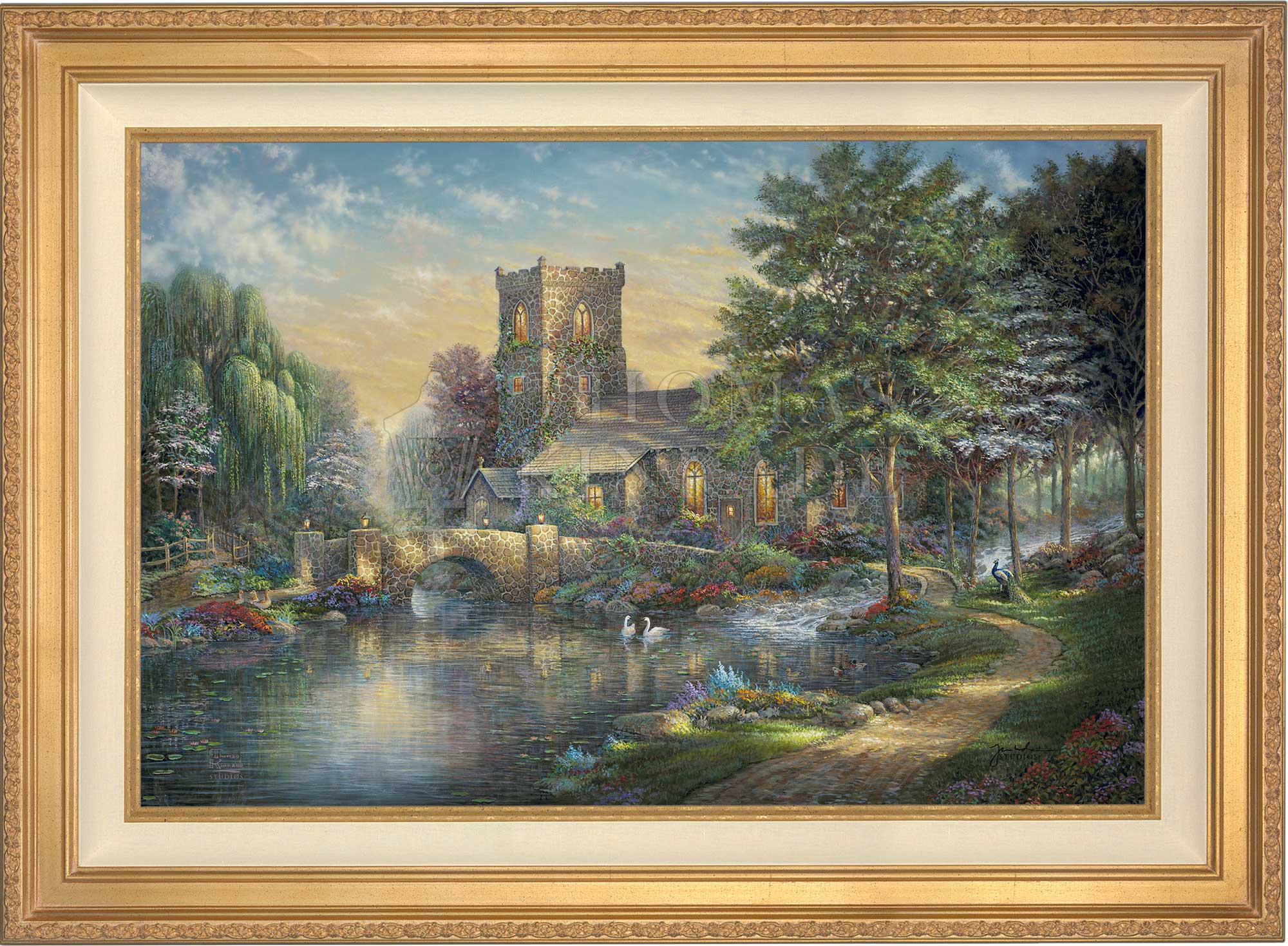 Willow Wood Chapel - Limited Edition Canvas - Image 2