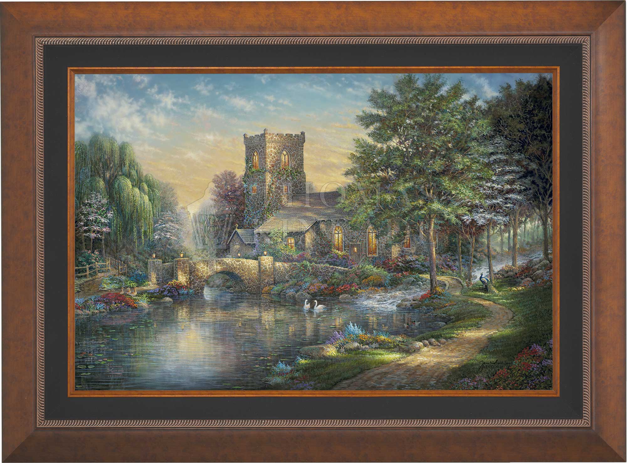 Willow Wood Chapel - Limited Edition Canvas - Image 3