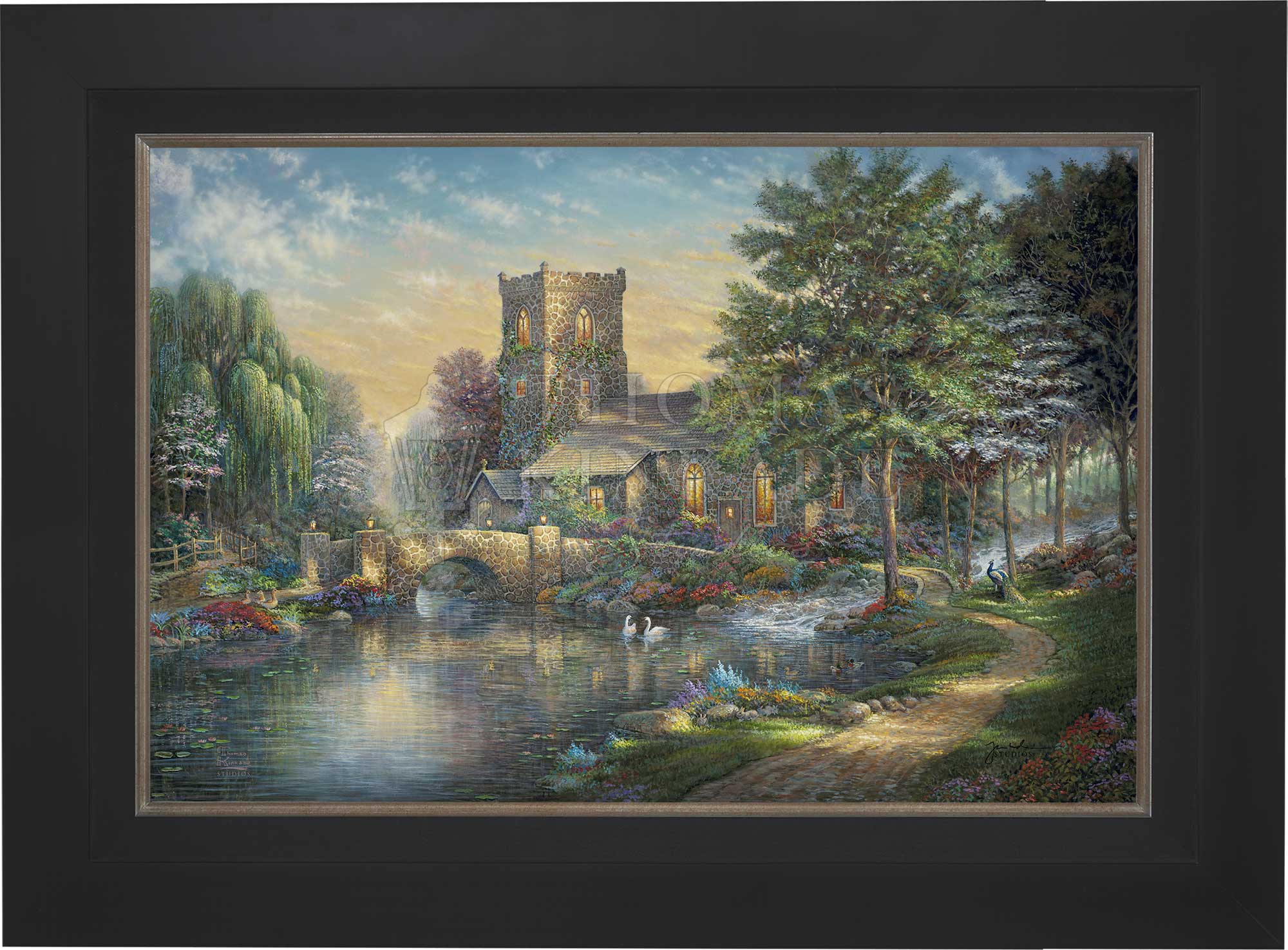 Willow Wood Chapel - Limited Edition Canvas - Image 8