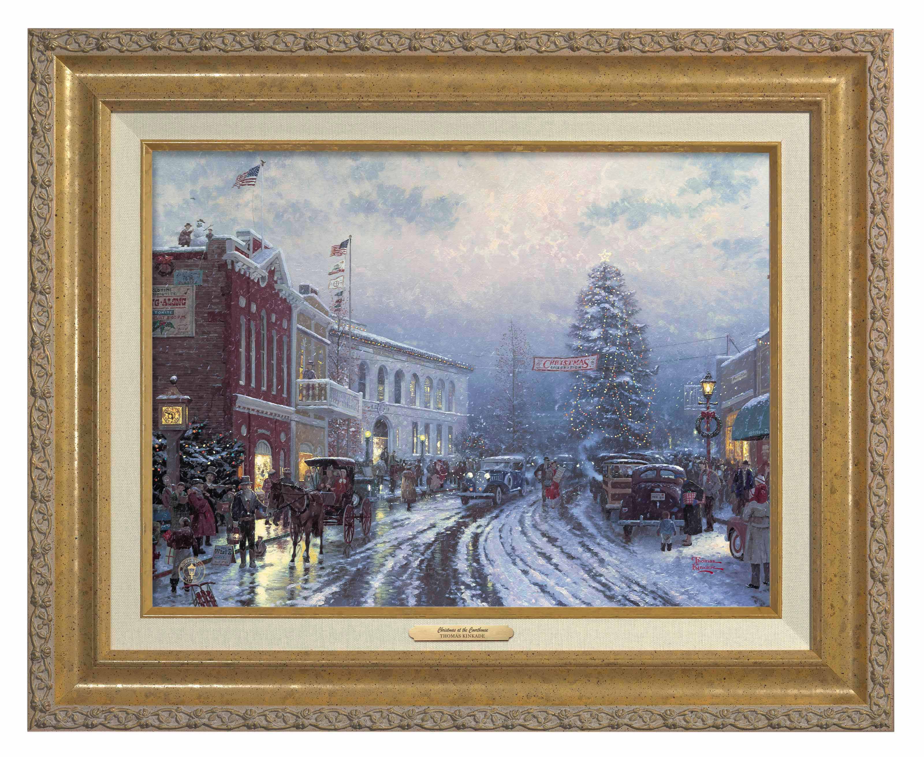 Christmas at the Courthouse - Canvas Classics - Image 2